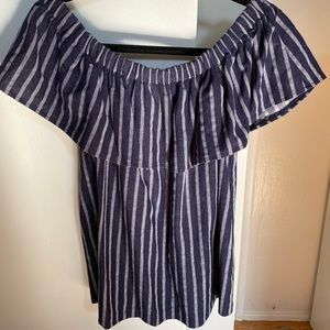 Banana republic off the shoulder top
